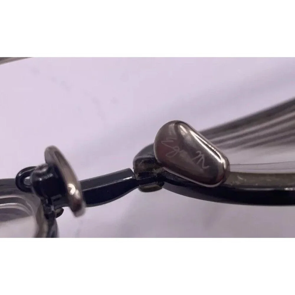Frency Mercury Eque.M After Waves GS 54-18 140 Glasses Eyeglasses Frames + Case